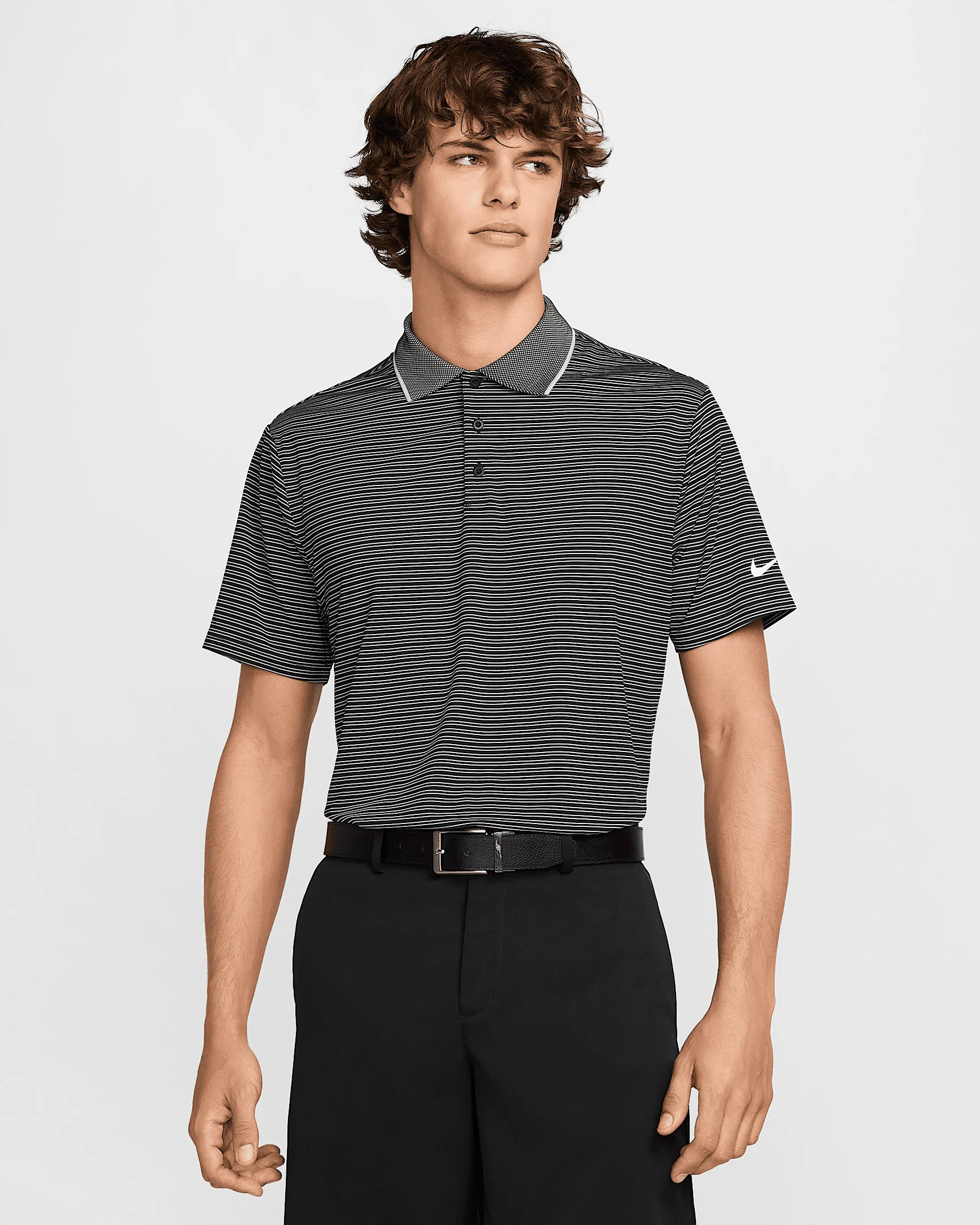 Nike Tour Men's Dri-FIT Striped Golf Polo - 1