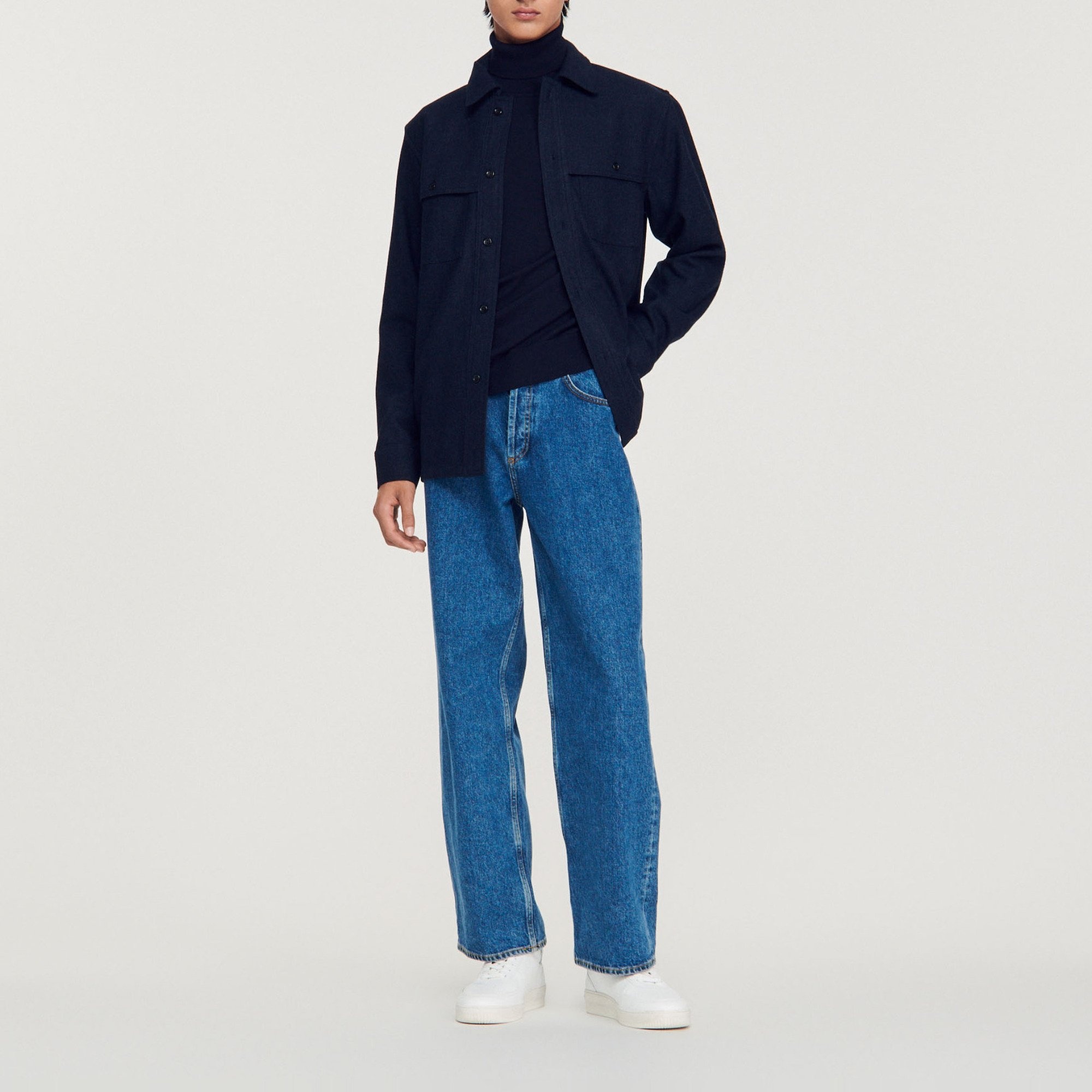 Wool overshirt - 4