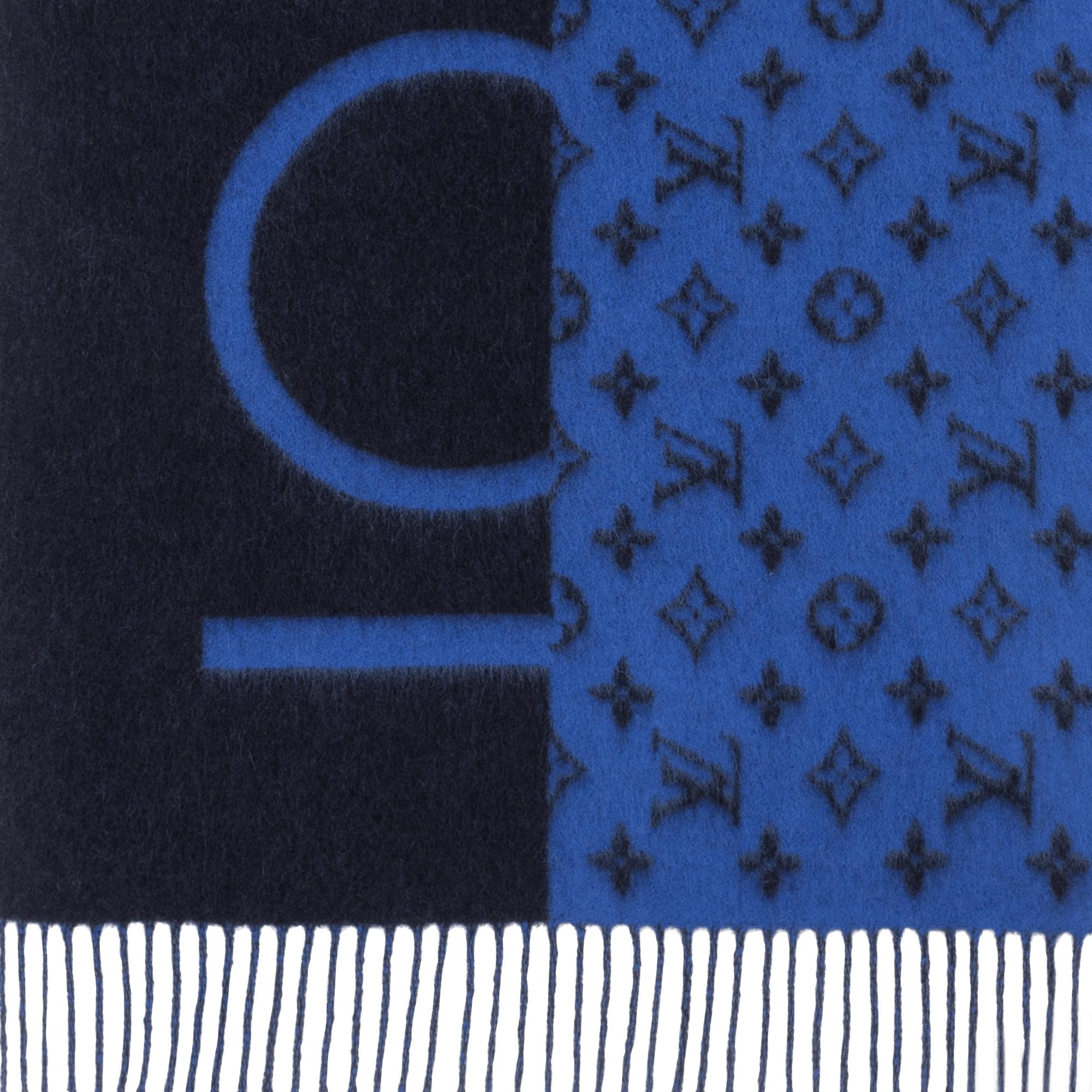 Monogram Split Scarf - 2