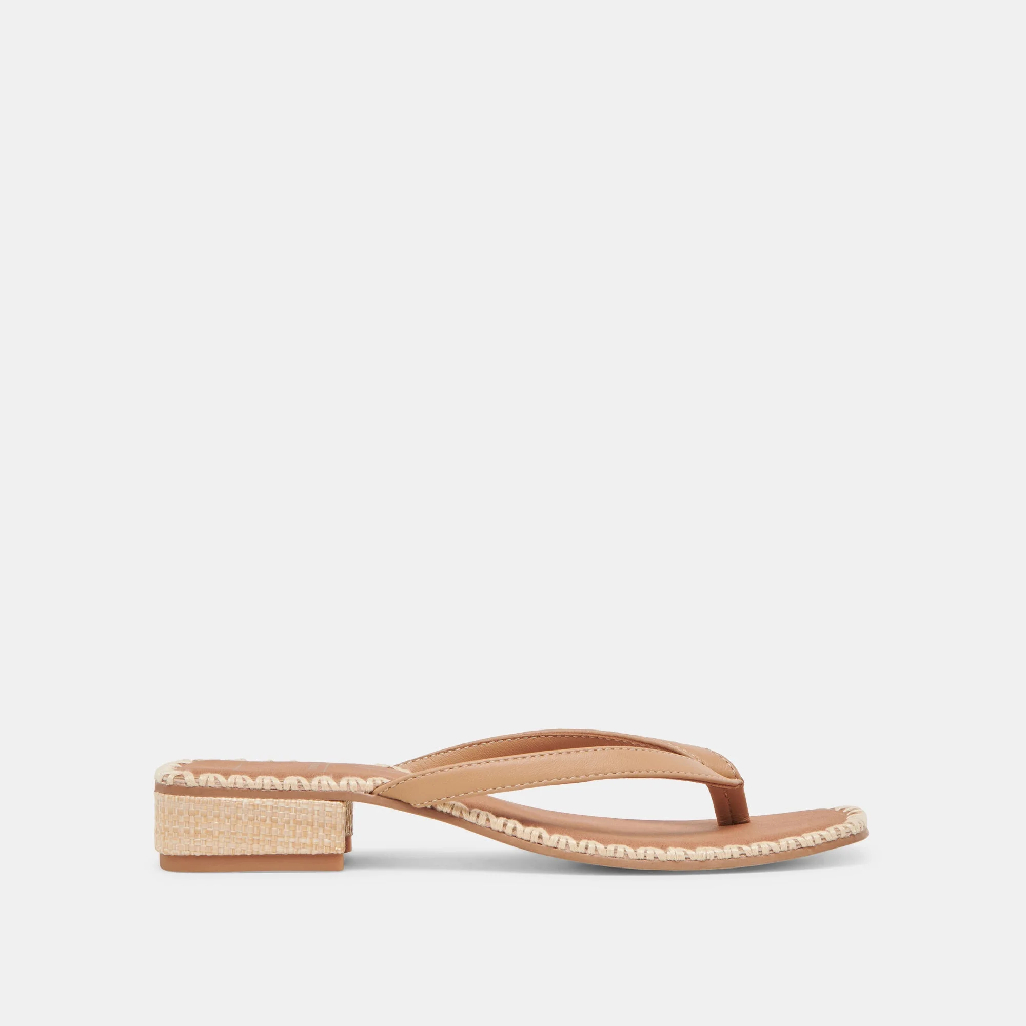 BARTY SANDALS LIGHT TAN LEATHER - 1
