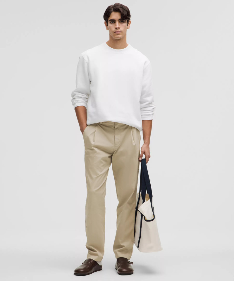 lululemon Cotton Twill Pleat-Front Trouser *Regular outlook