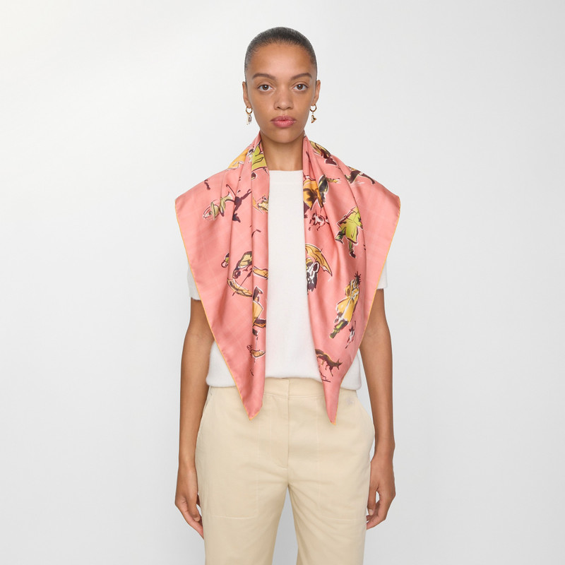 Paws on Parade Silk Scarf 3