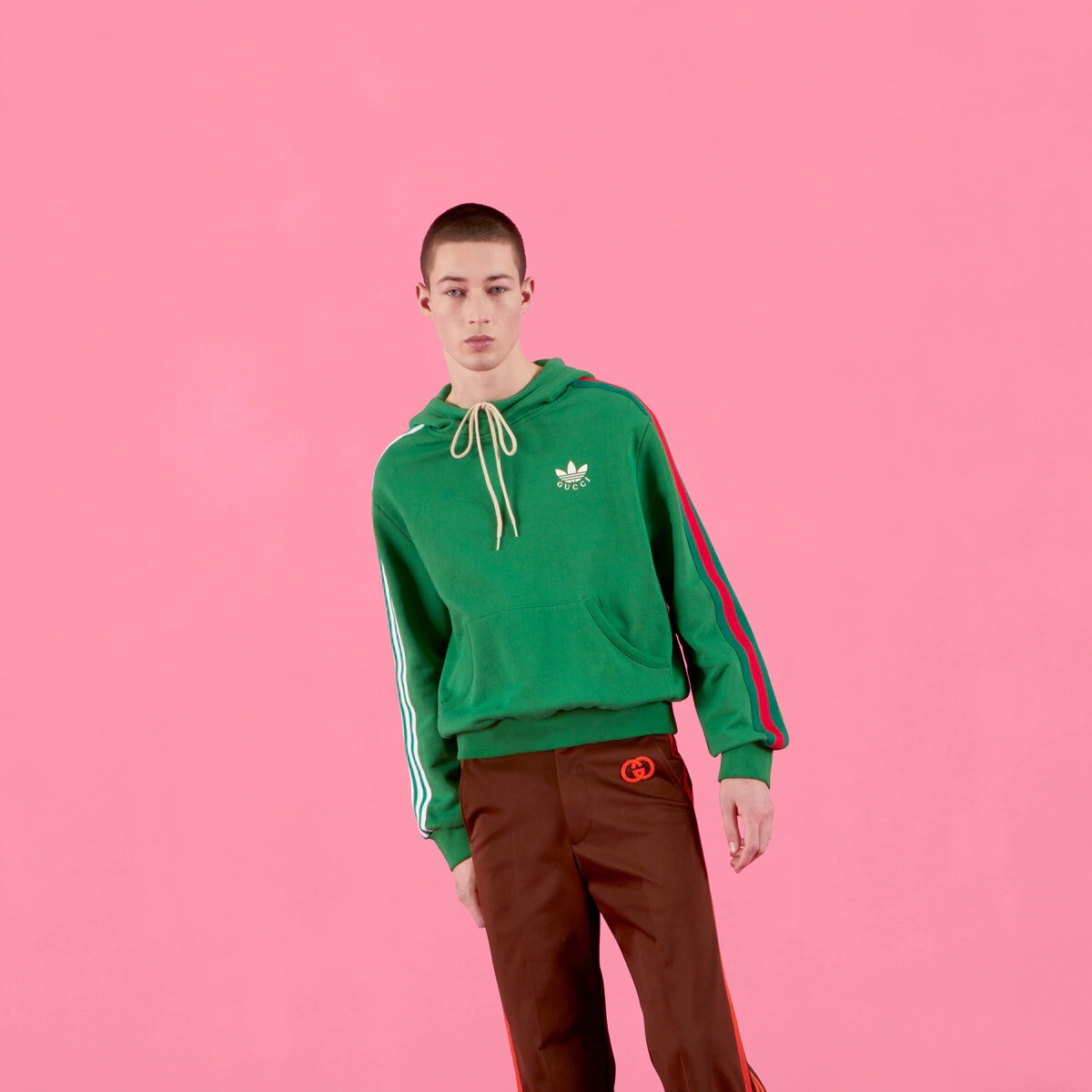adidas x Gucci cotton sweatshirt - 5