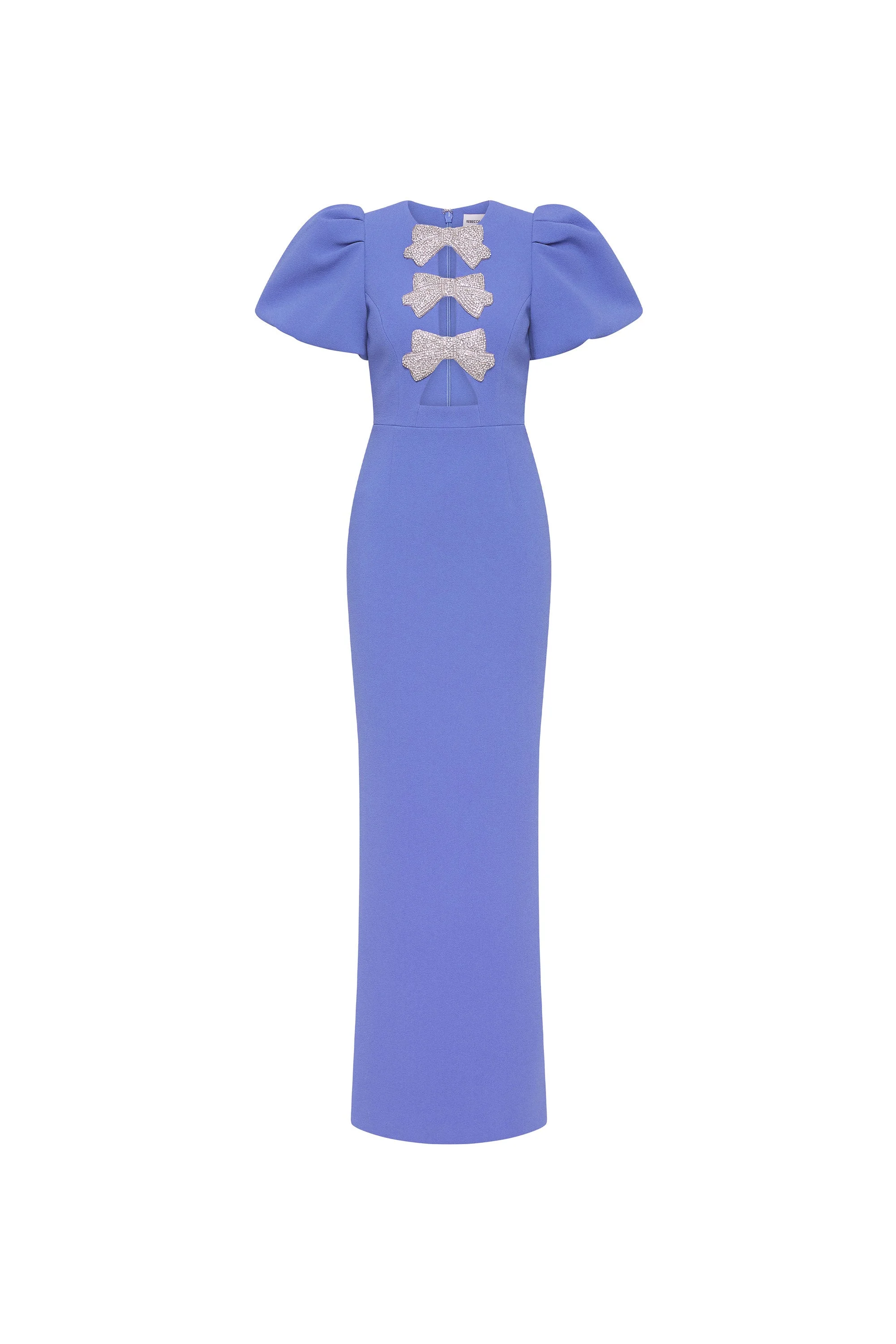 Violetta Puff Sleeve Gown - 1