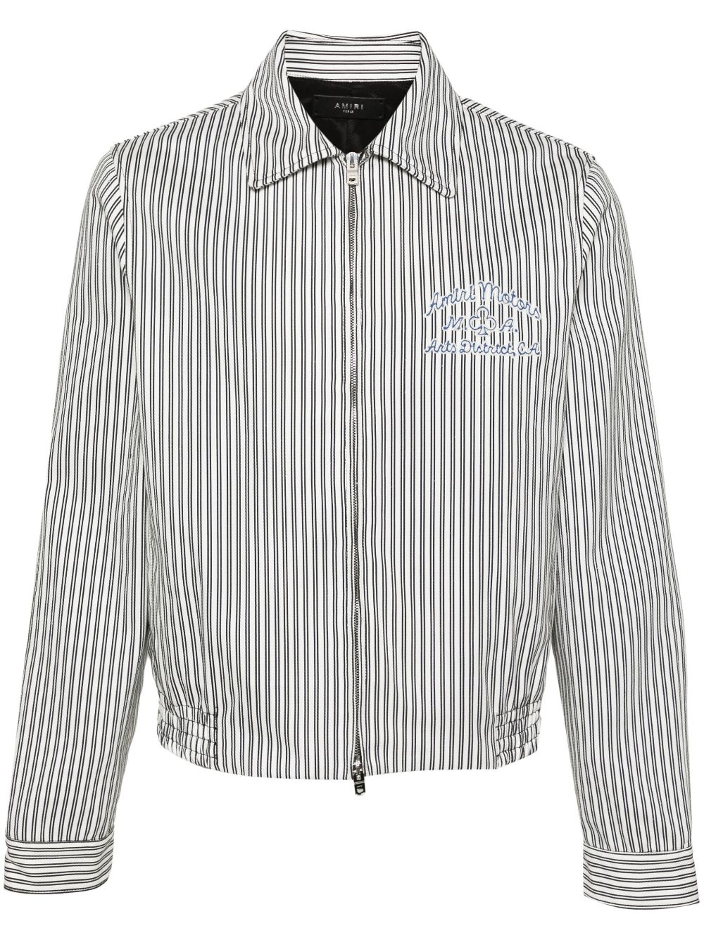 Motors cotton shirt jacket - 1
