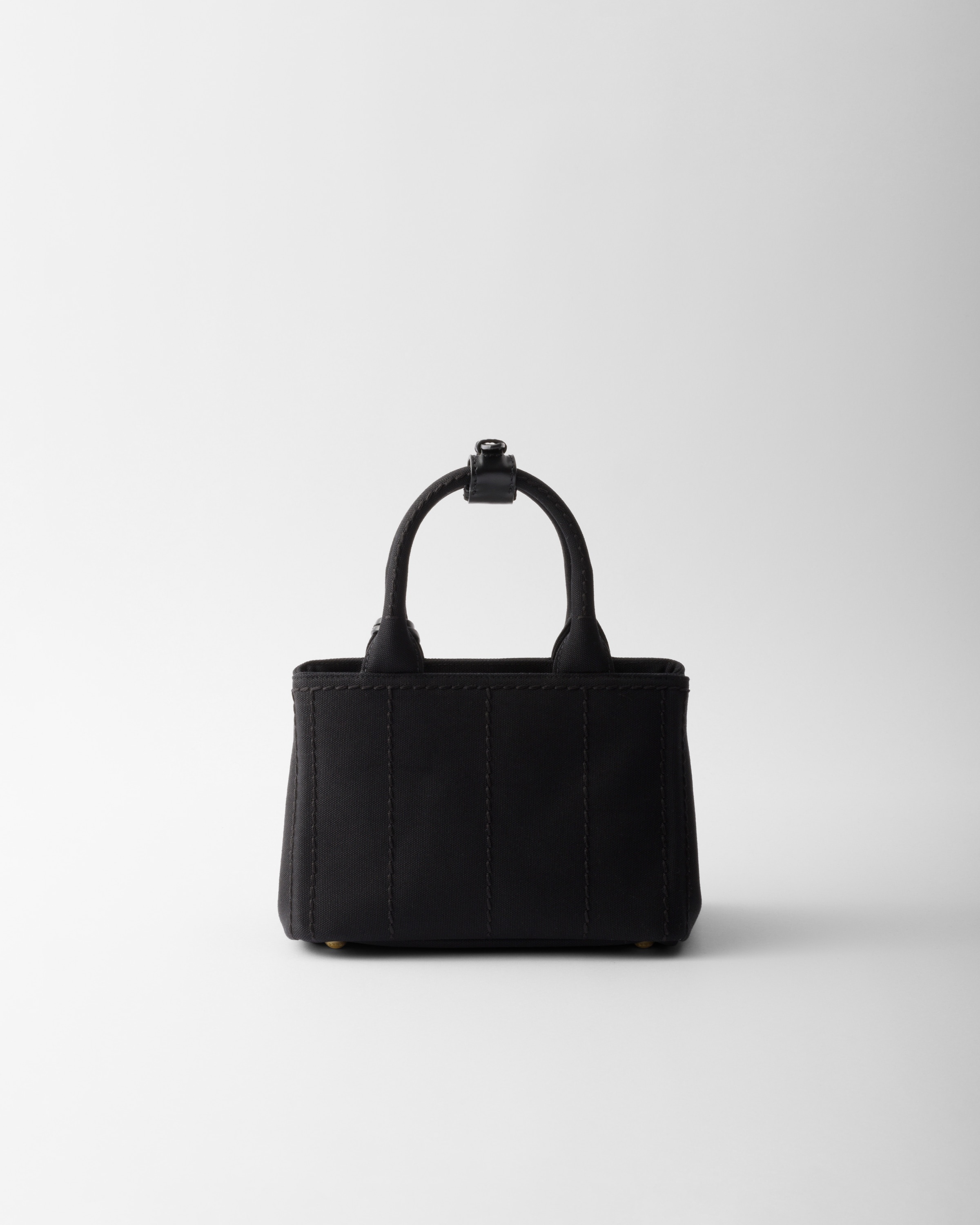Cotton canvas mini handbag - 3