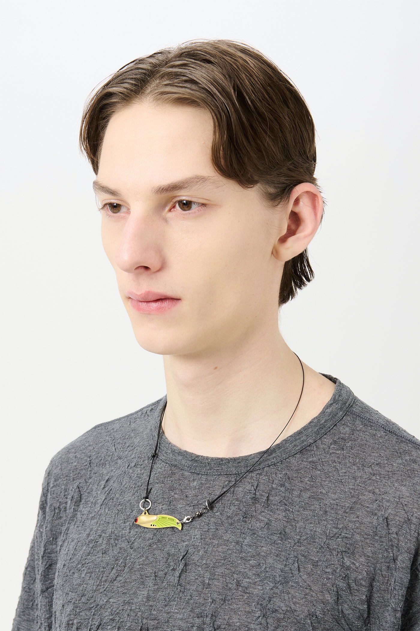 Tadpole Necklace Super Brass - 4