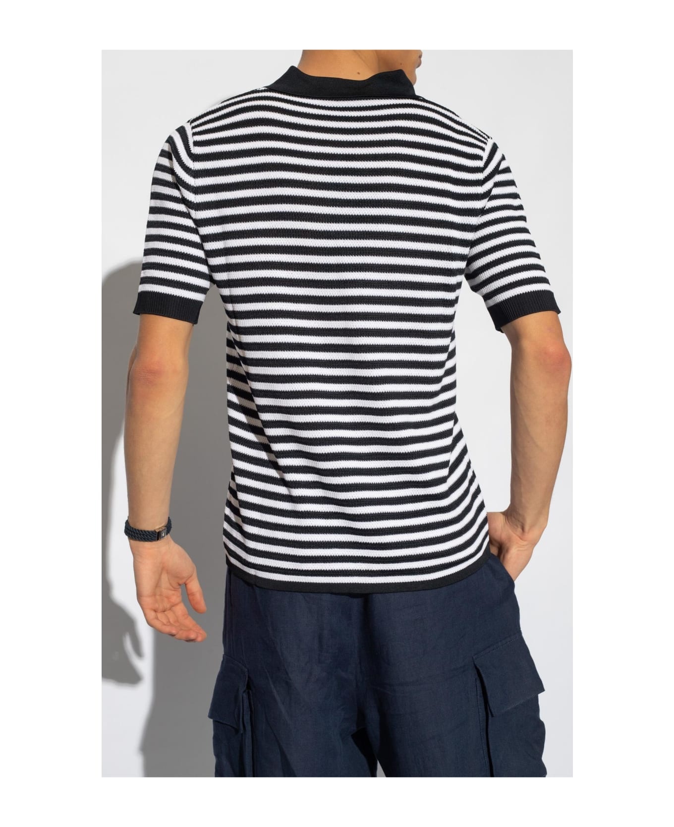 V-neck Polo Shirt - 2