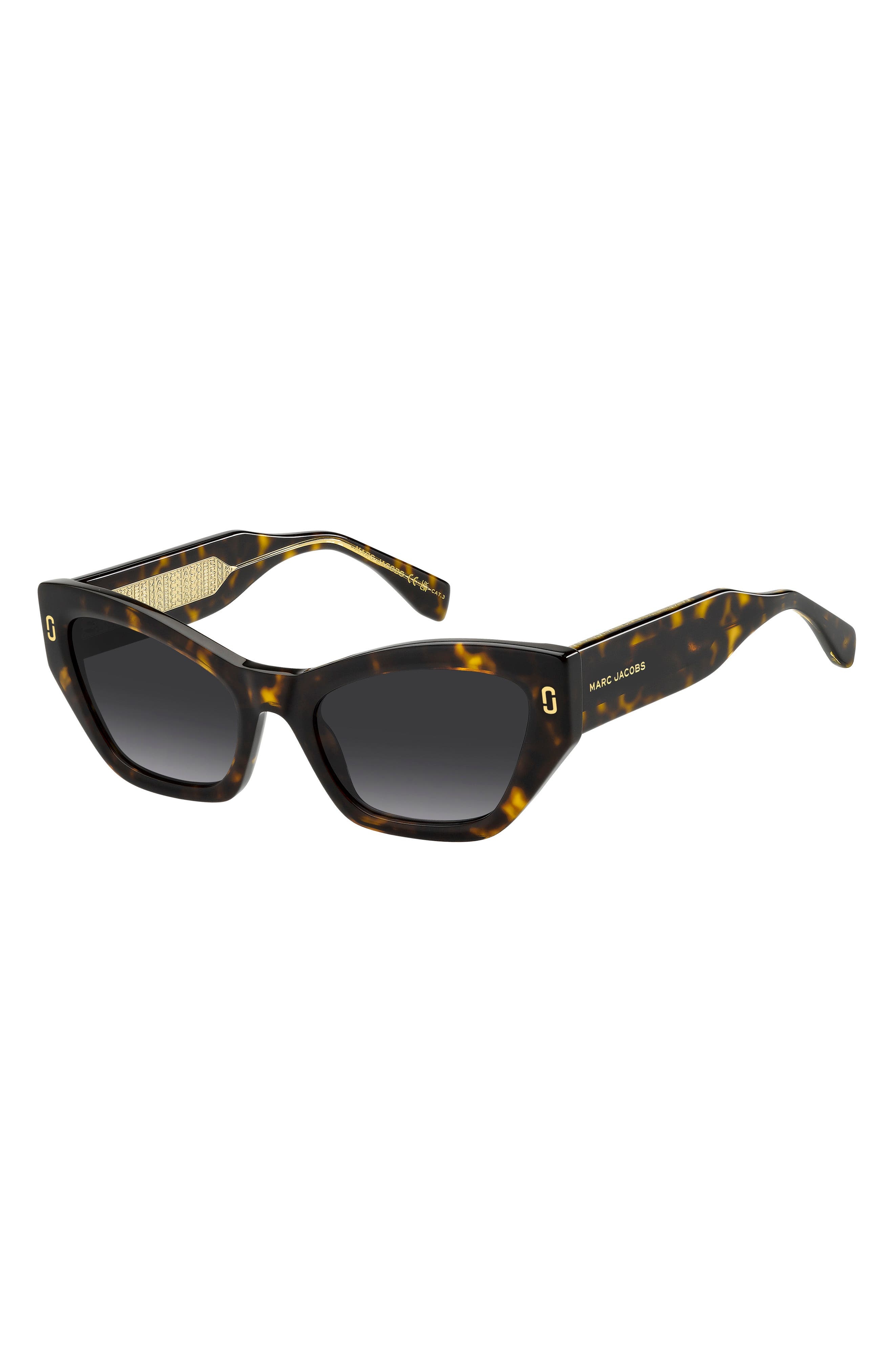 Marc Jacobs 54mm Cat Eye Sunglasses in Havana at Nordstrom - 2