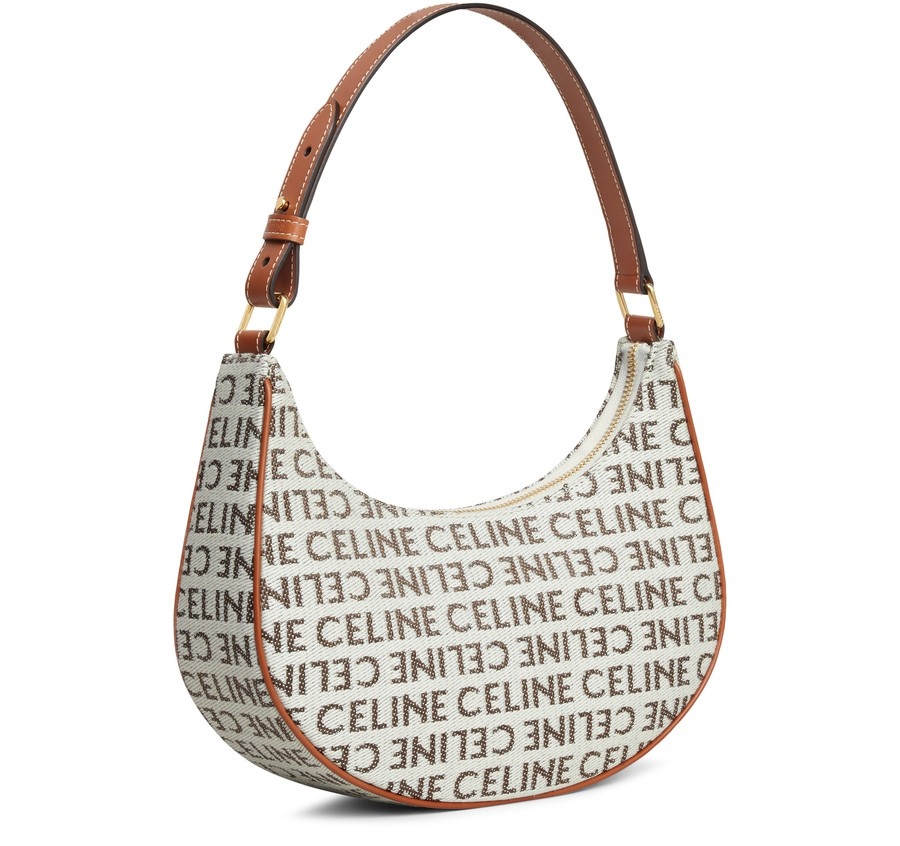 Ava bag in textile with Celine all-over - 2