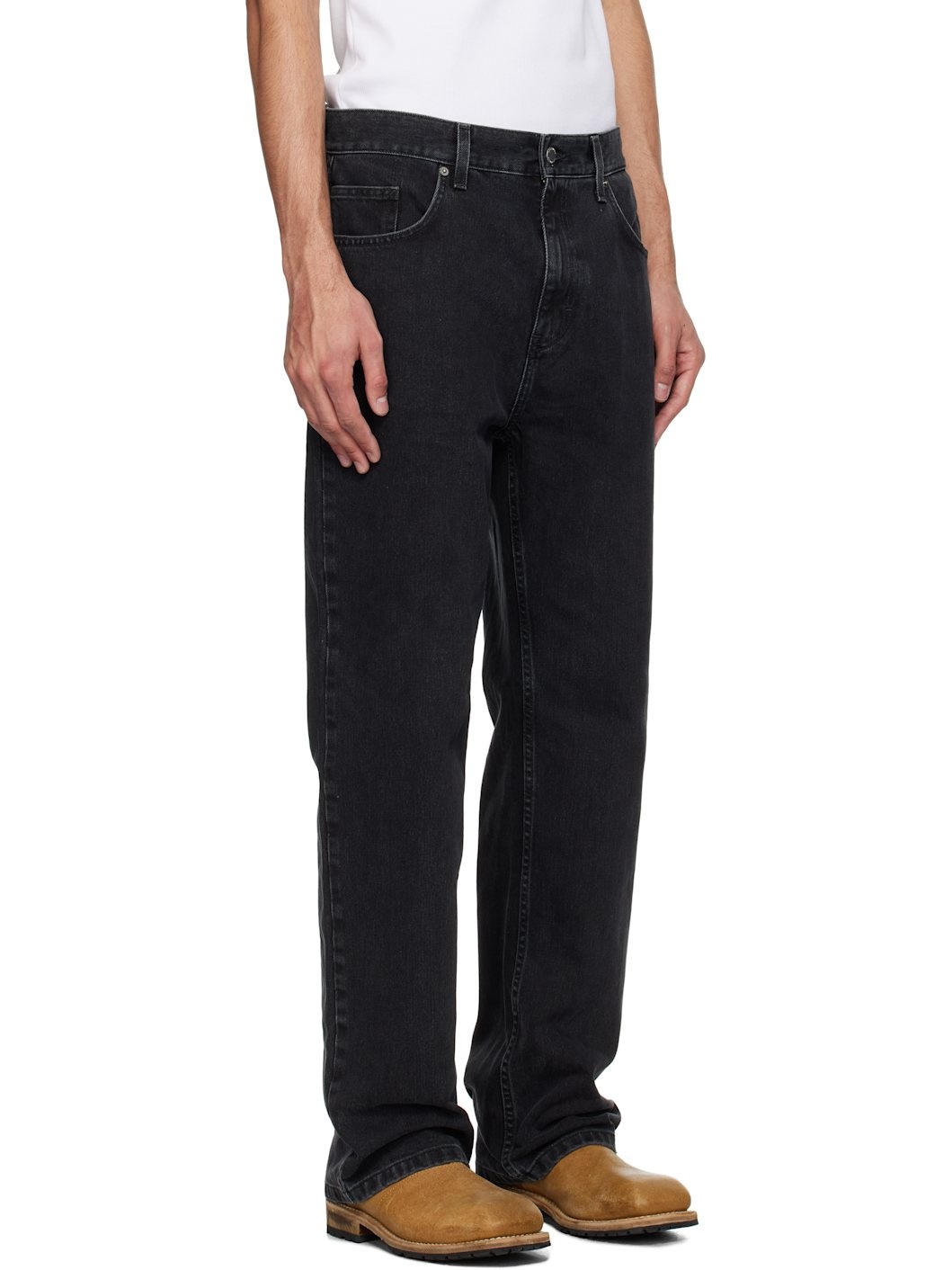 Black Archive Straight Jeans - 2