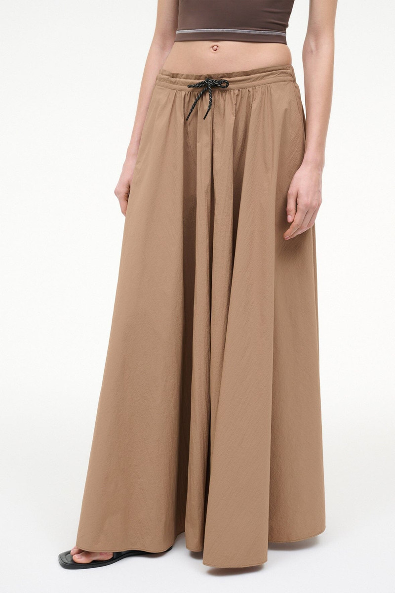 STAUD EDEN MAXI SKIRT DESERT 4