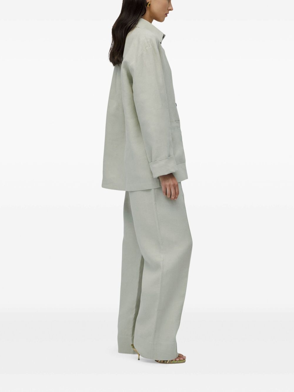linen trousers - 4
