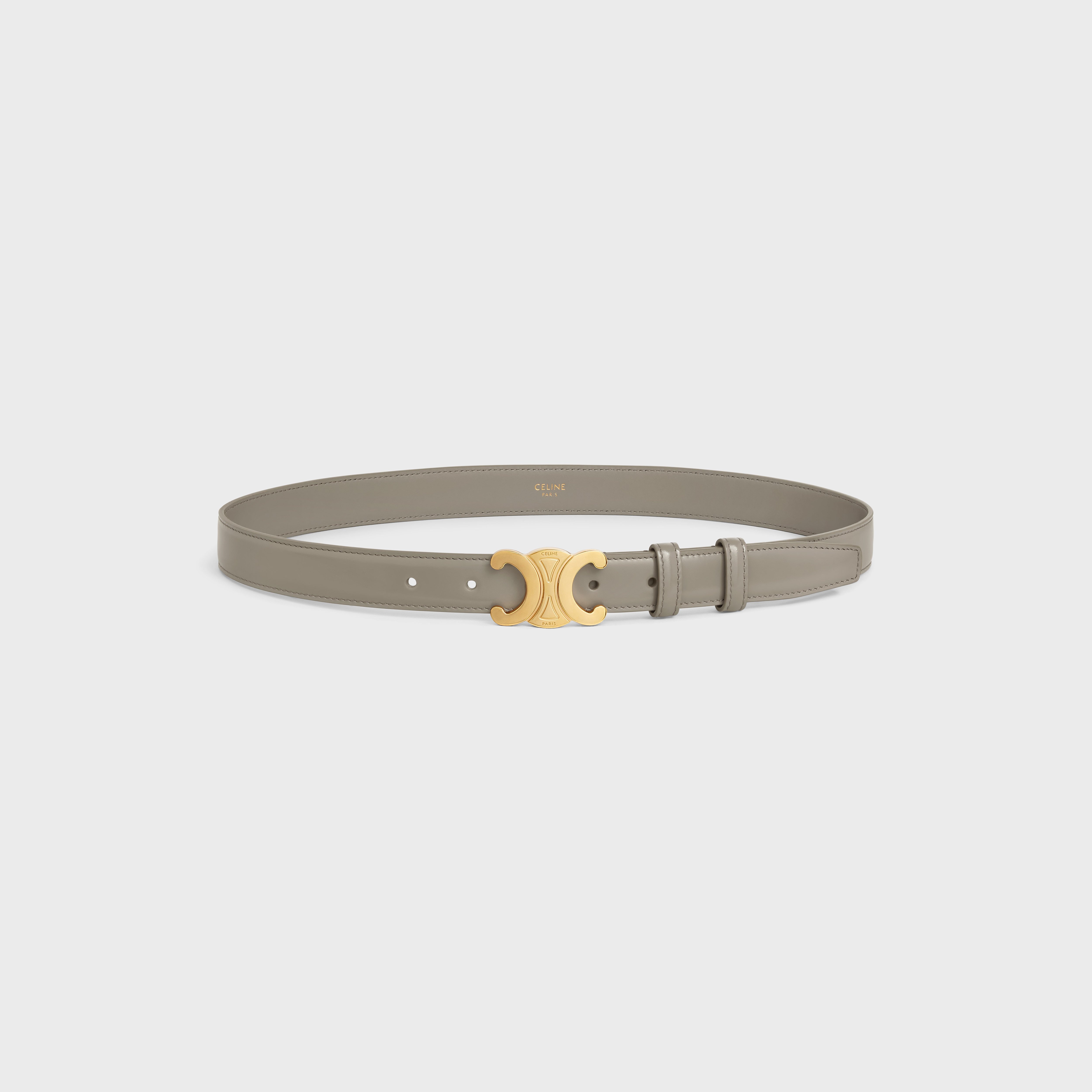 Medium Triomphe Belt in Taurillon Leather - 3