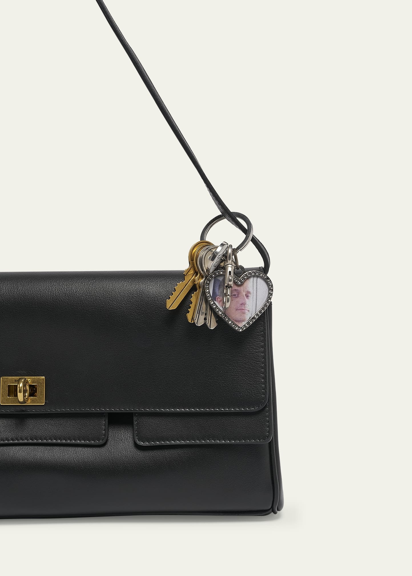 Heart Charms Keyring - 3