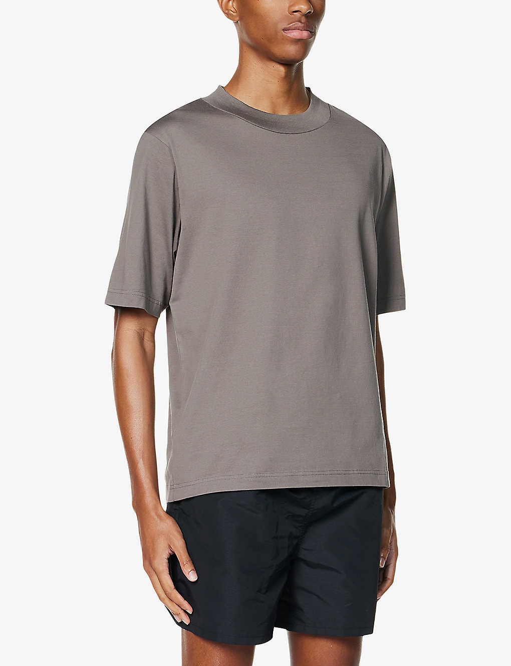 Ensco U Pink Label brand-print cotton-jersey T-shirt - 3