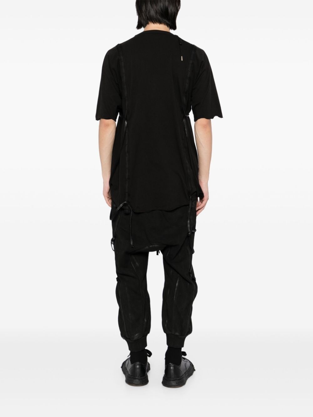 paneled T-shirt - 3