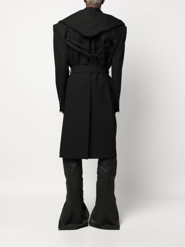 RICK OWENS Men Hooded Lido Tatlin Coat - 3