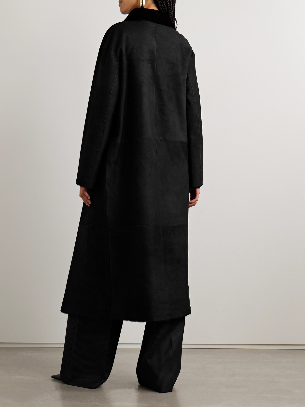 Merinos Oversized Shearling Coat - 3