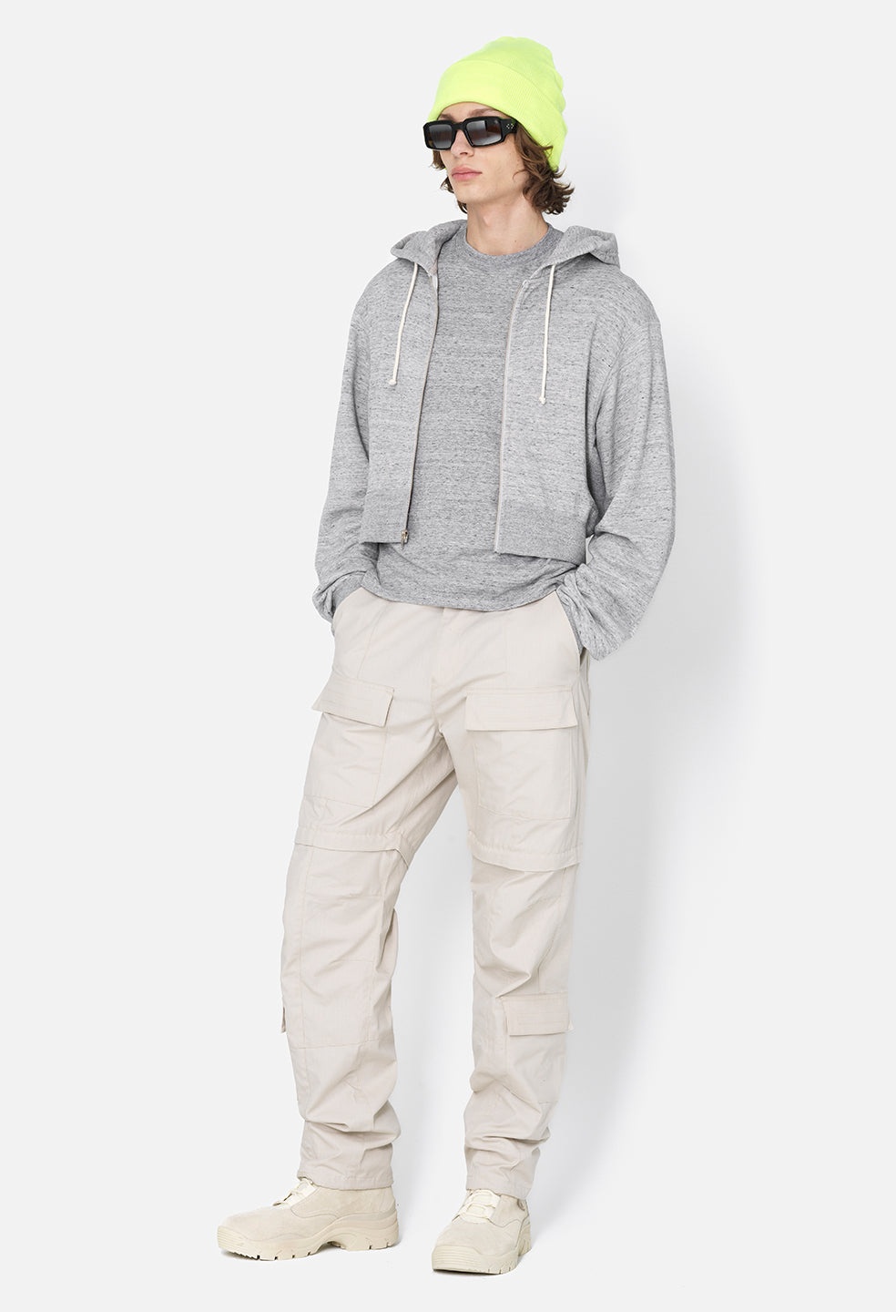 RIP STOP ZIP CARGO PANT - 5