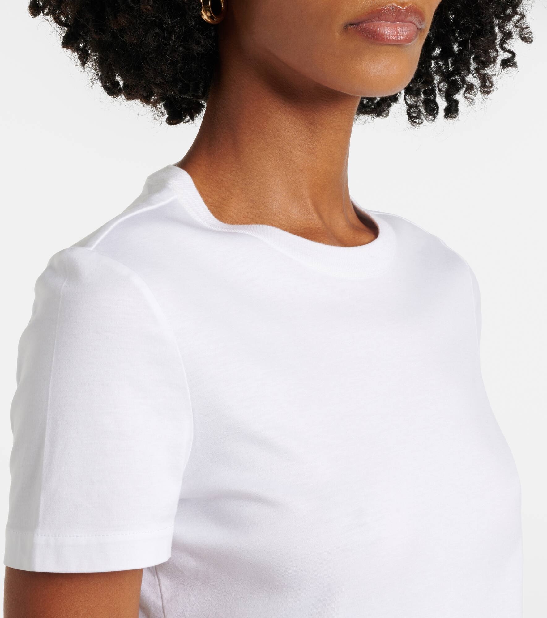My-T cropped cotton T-shirt - 4