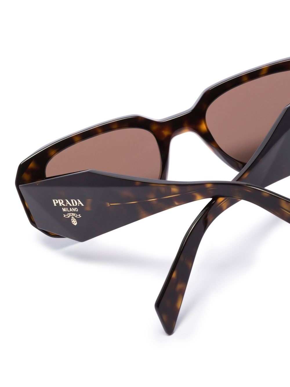 tortoiseshell square-frame sunglasses - 4