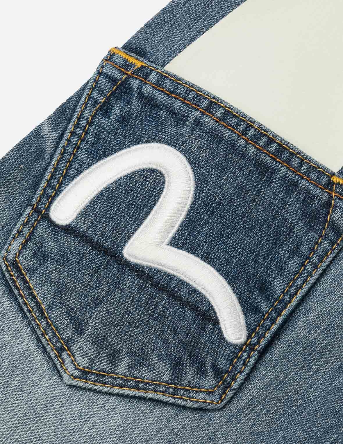 White Seagull Daicock Print Carrot Fit Jeans #2017 - 6