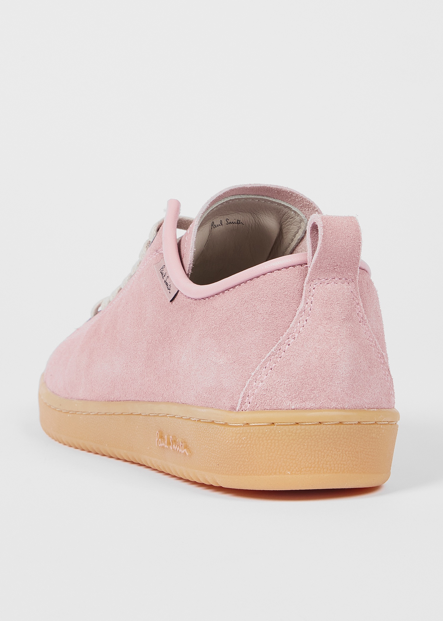 Women's Pink Suede 'Miyata' Trainers - 4