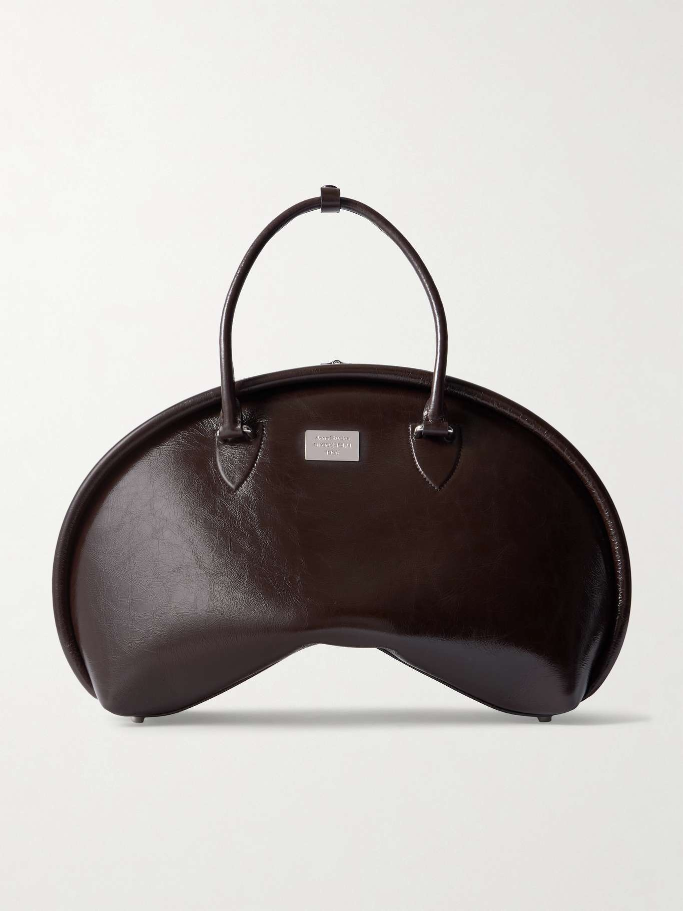 Bowlina leather tote Dark brown - 1