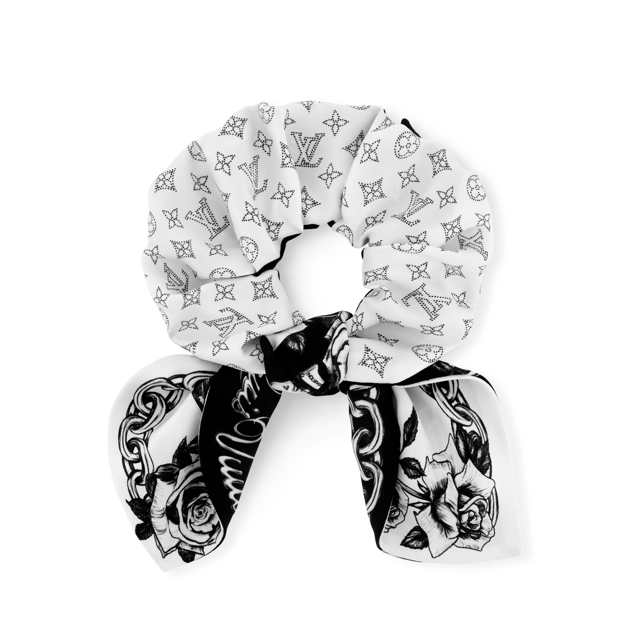 Blooming Monogram Scrunchy - 3