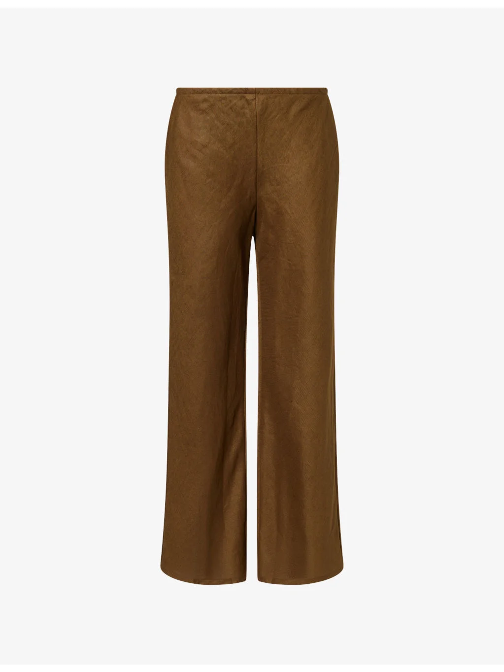 Gale Mid-Rise Linen Trousers - 1