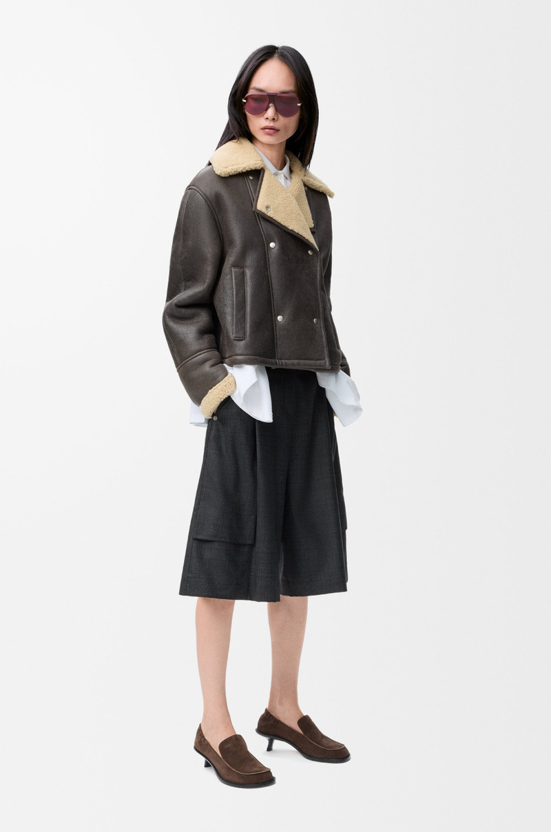 Loewe Cargo shorts in wool outlook