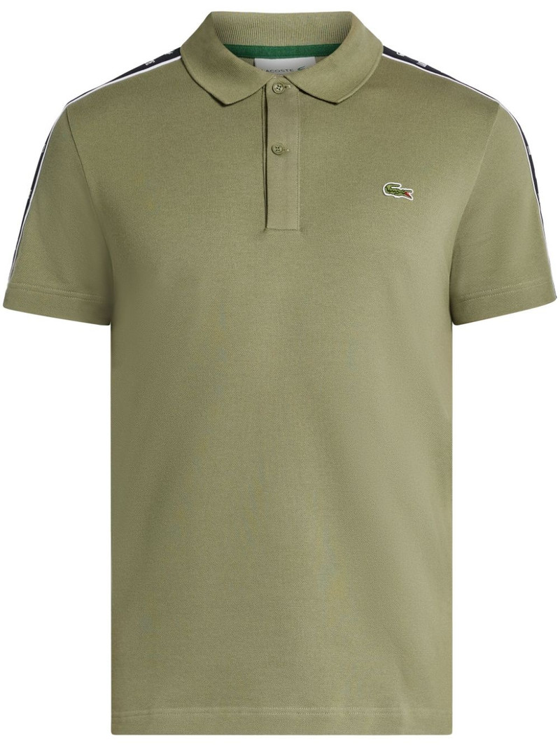 logo-patch polo shirt 1