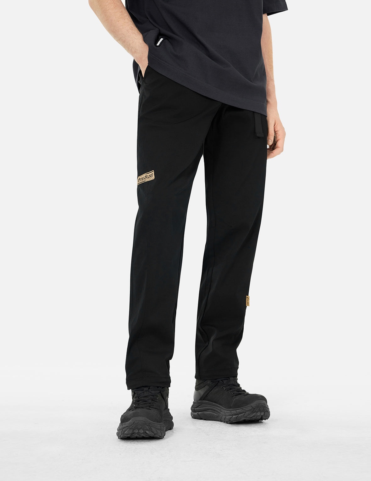 Seagull and Logo Embroidery Regular Fit Sport Pants - 5