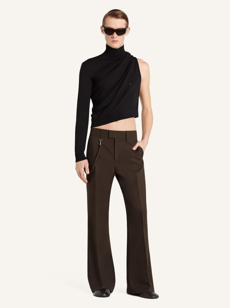 OFF SHOULDER LIGHT WOOL TOP 3