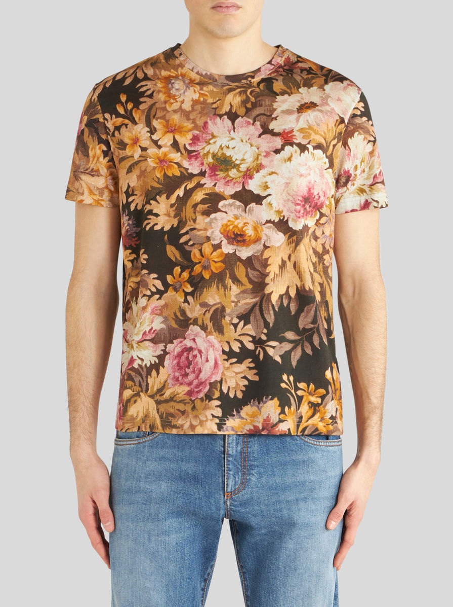 FLORAL PRINT T-SHIRT - 2