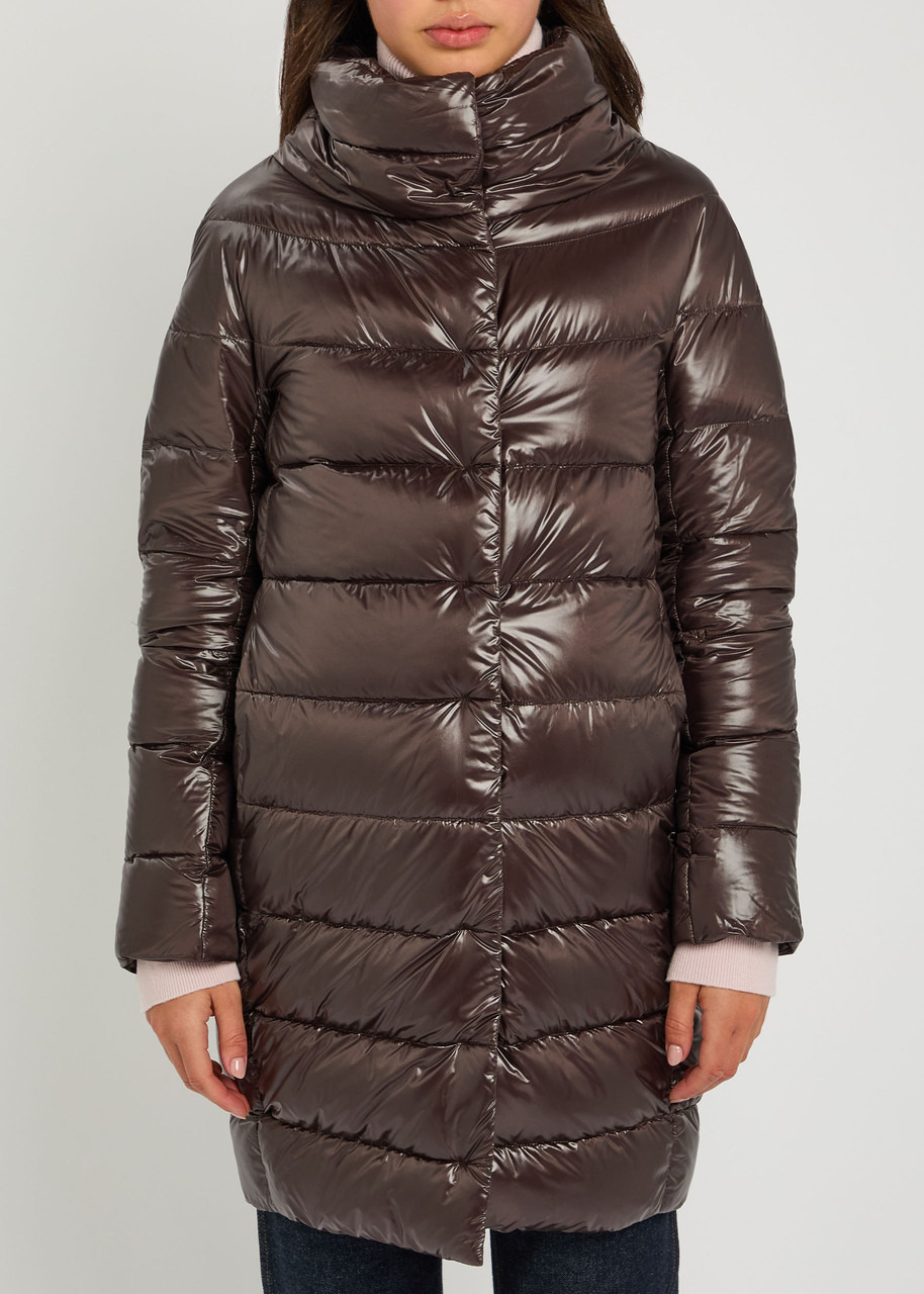 Herno Quilted Shell Coat - 2