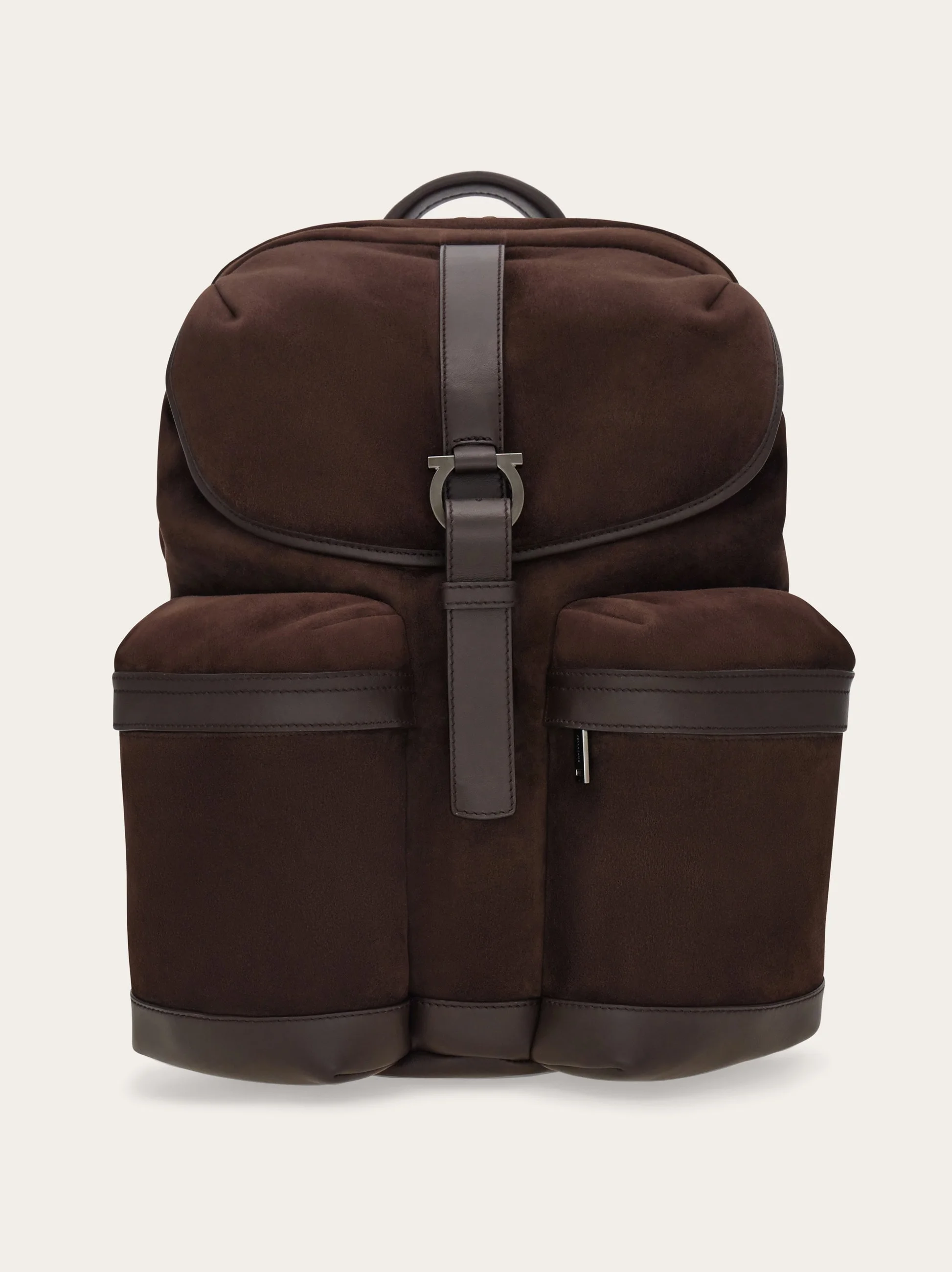 Suede backpack - 1