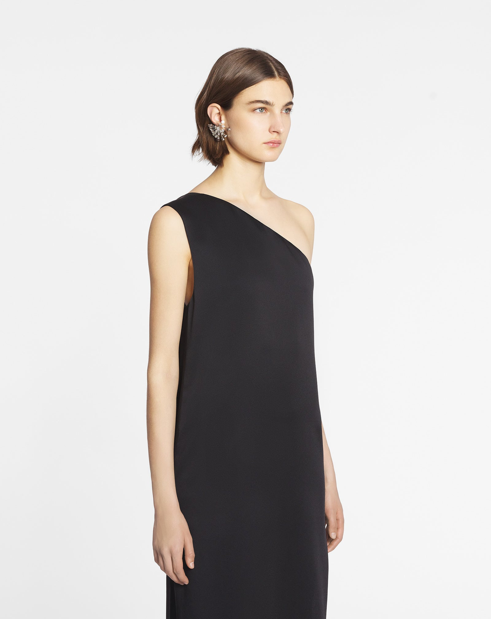ASYMMETRICAL RIBBON DRESS - 4