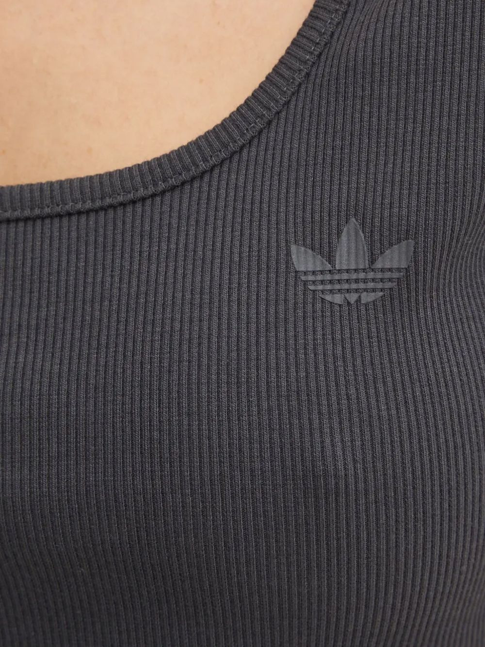 ribbed scoop-neck T-shirt - 3