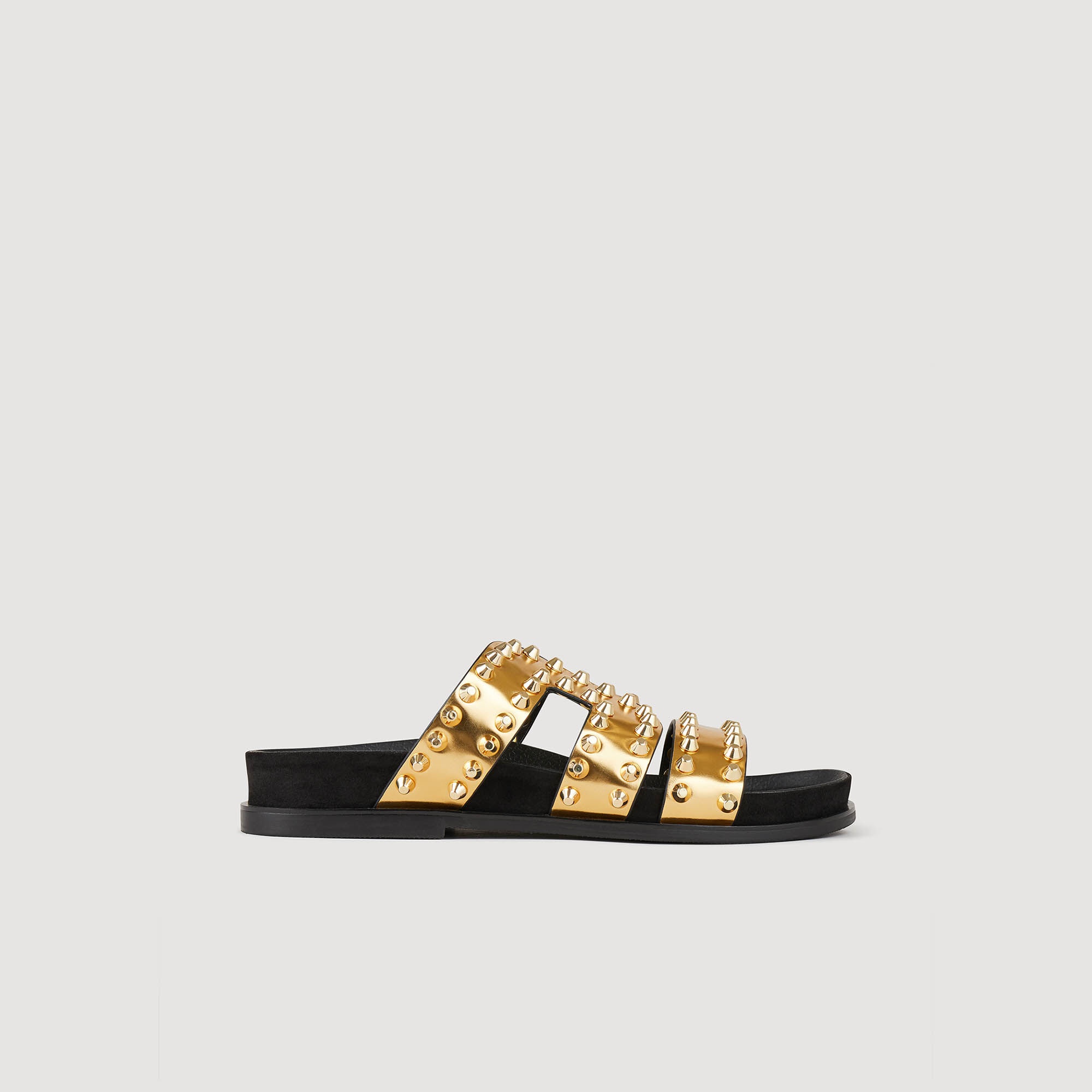 FLAT RIVET SANDALS - 2