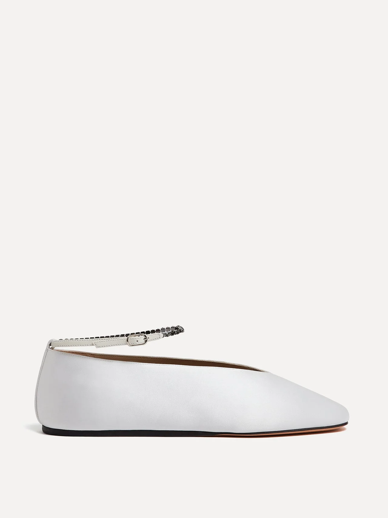 Olympia Slipper / Ivory Satin - 1