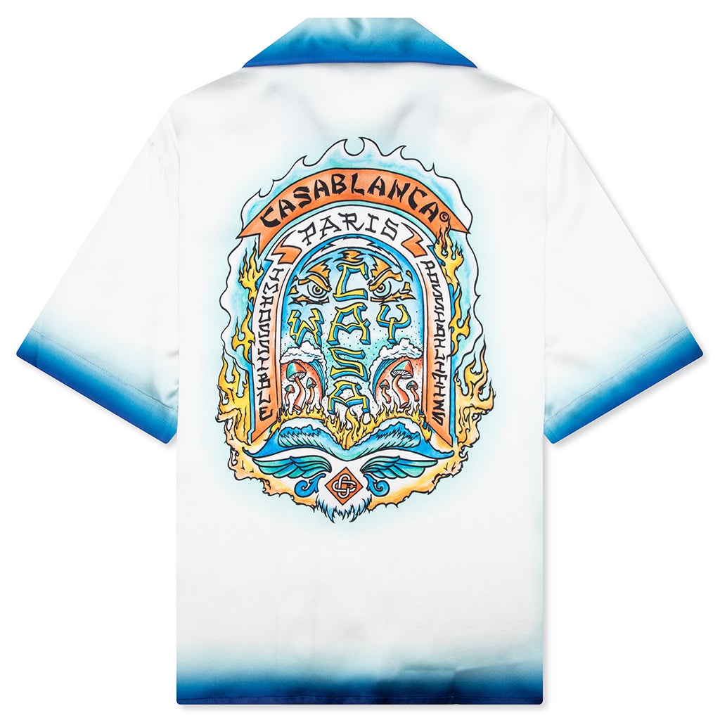 SHORT SLEEVE CUBAN COLLAR SHIRT - CASA SKATE WAY - 2