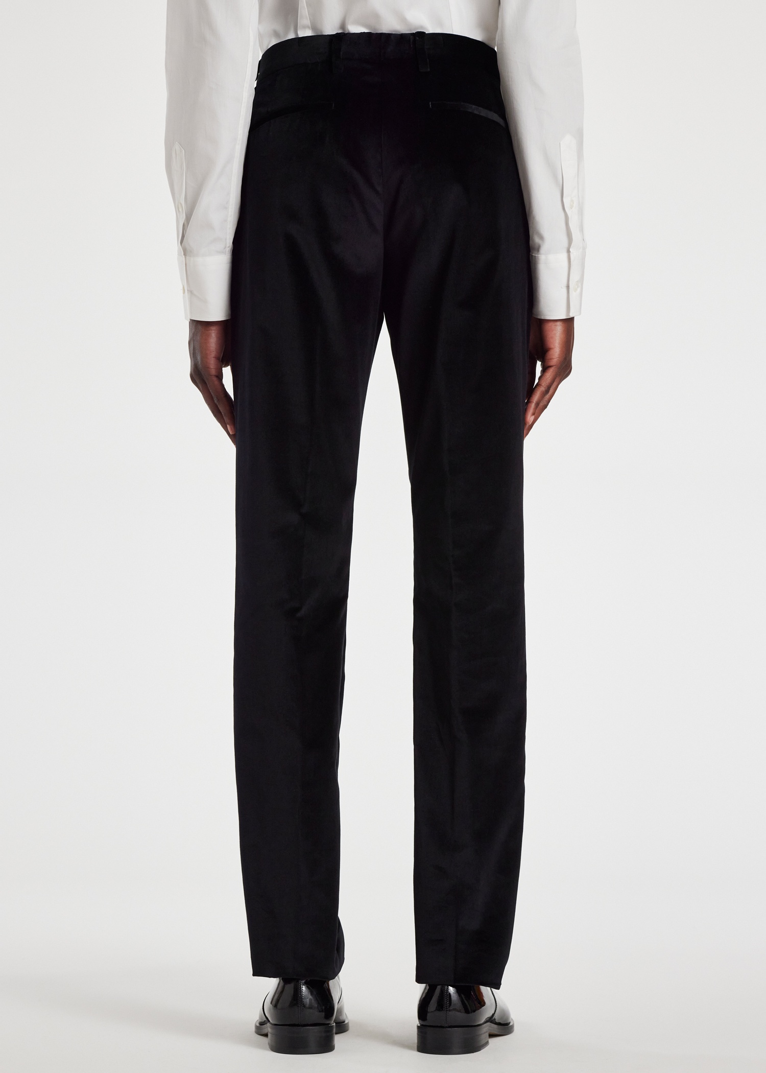 Black Velvet Trousers - 4