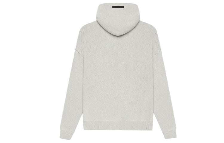 Fear of God Essentials SS21 Knit Hoodie 'Light Heather Oatmeal' FOG-SS21-601 - 3