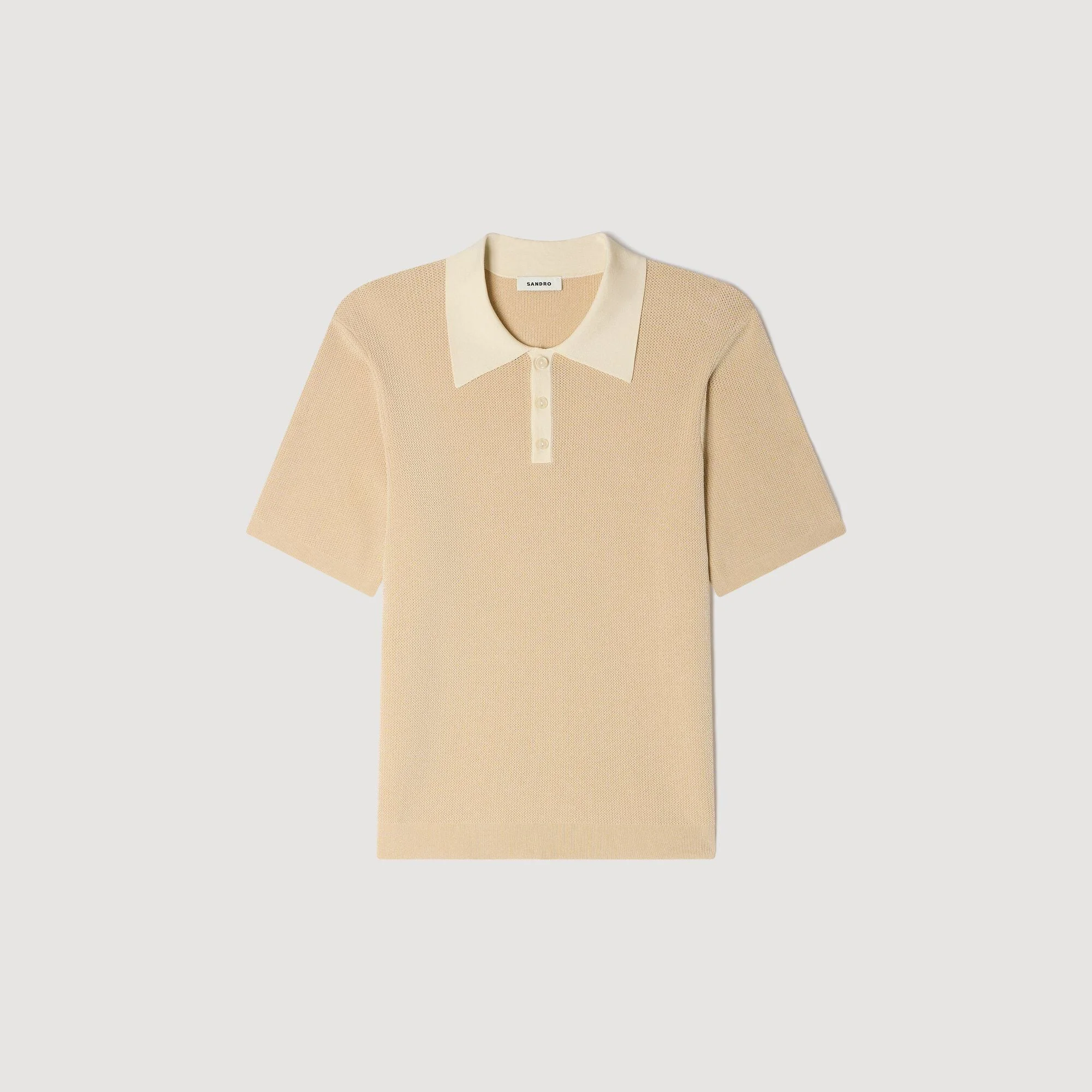 TWO-TONE POLO SHIRT - 1