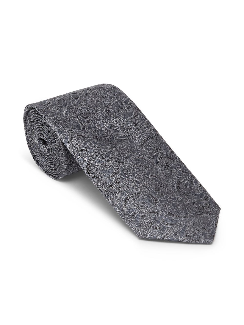 jacquard silk tie - 2