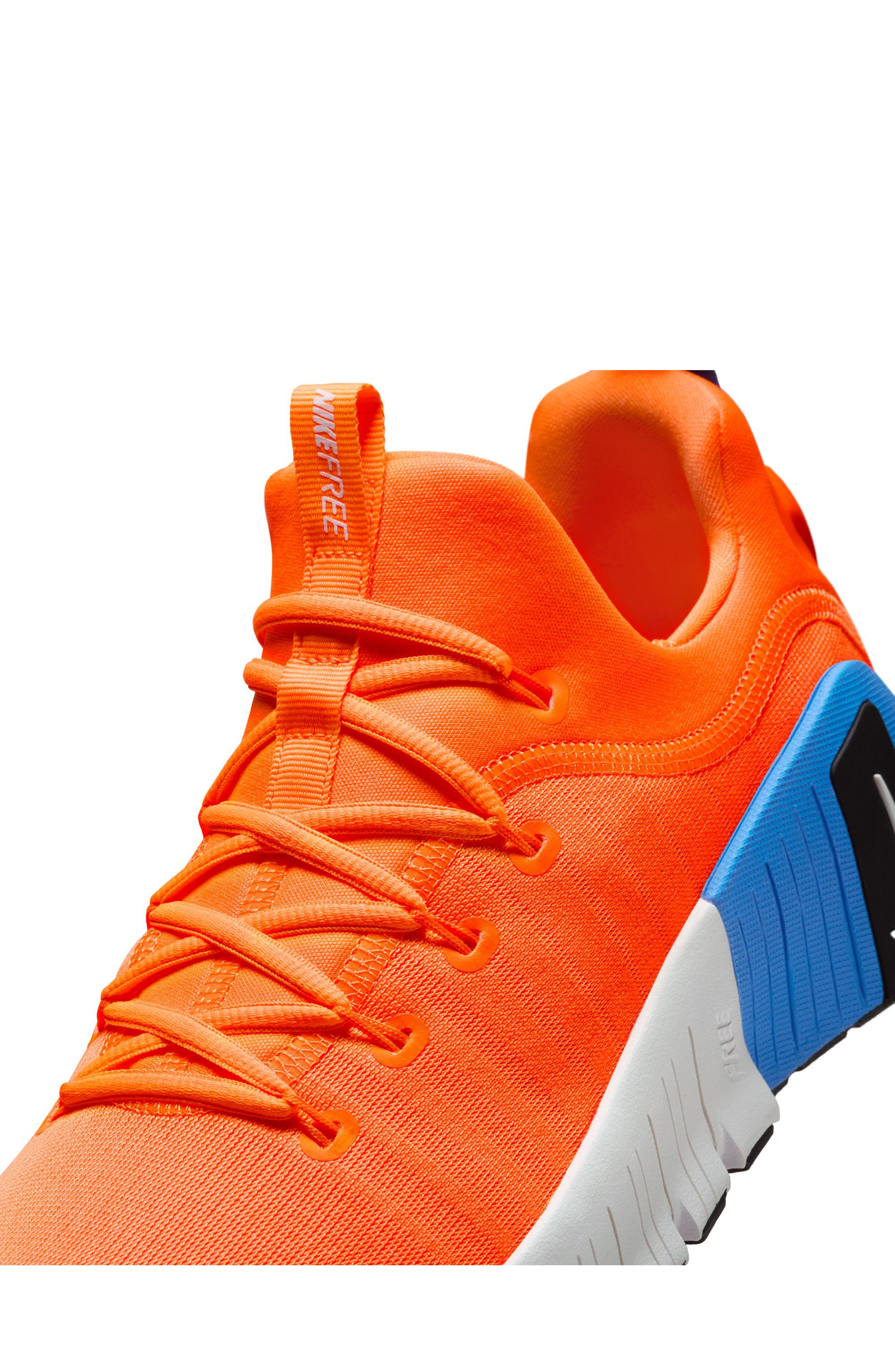 Nike Free Metcon 6 Training Shoe in Total Orange/White at Nordstrom - 8