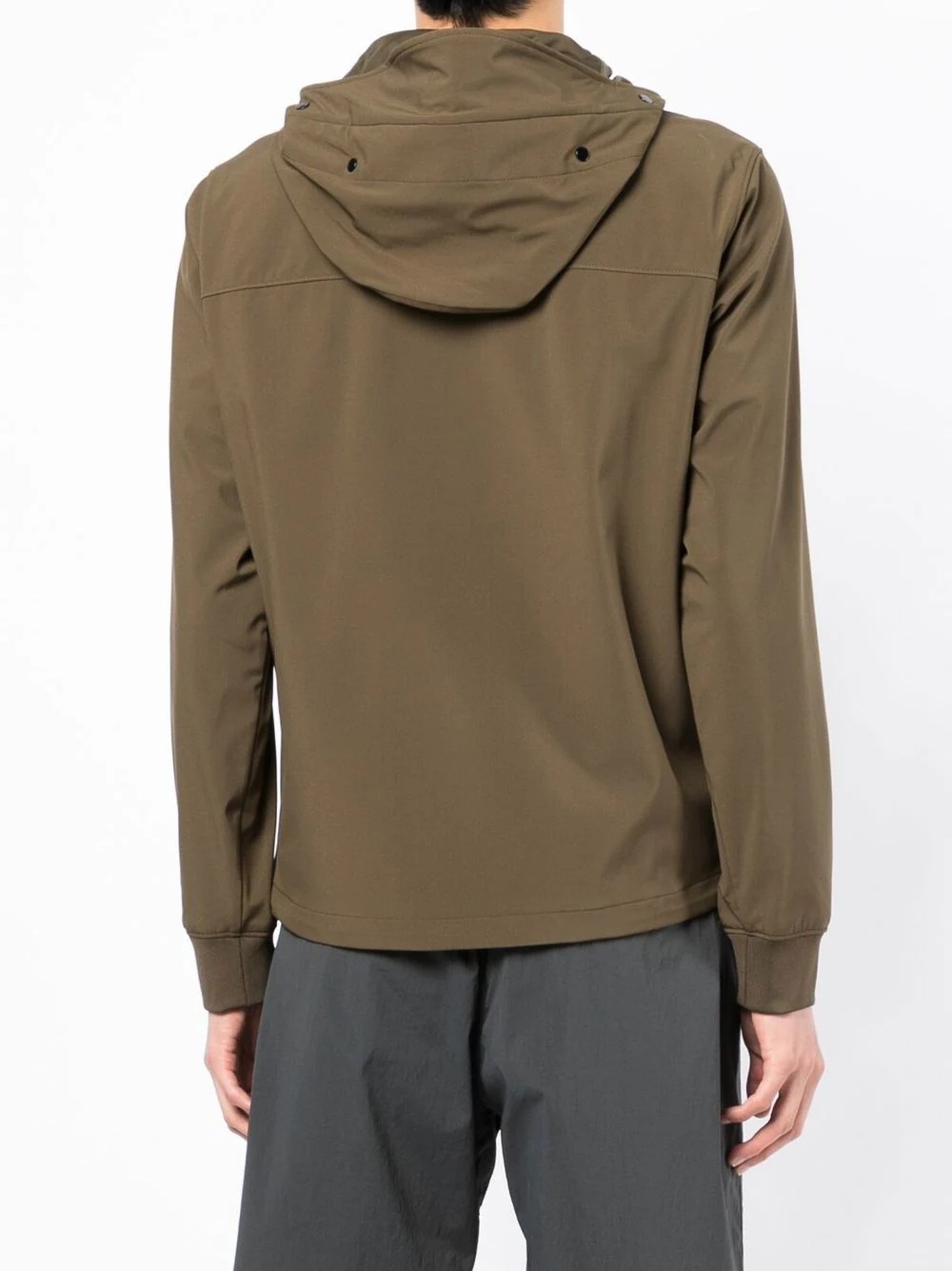 zip-pockets zip-up hooded jacket - 4