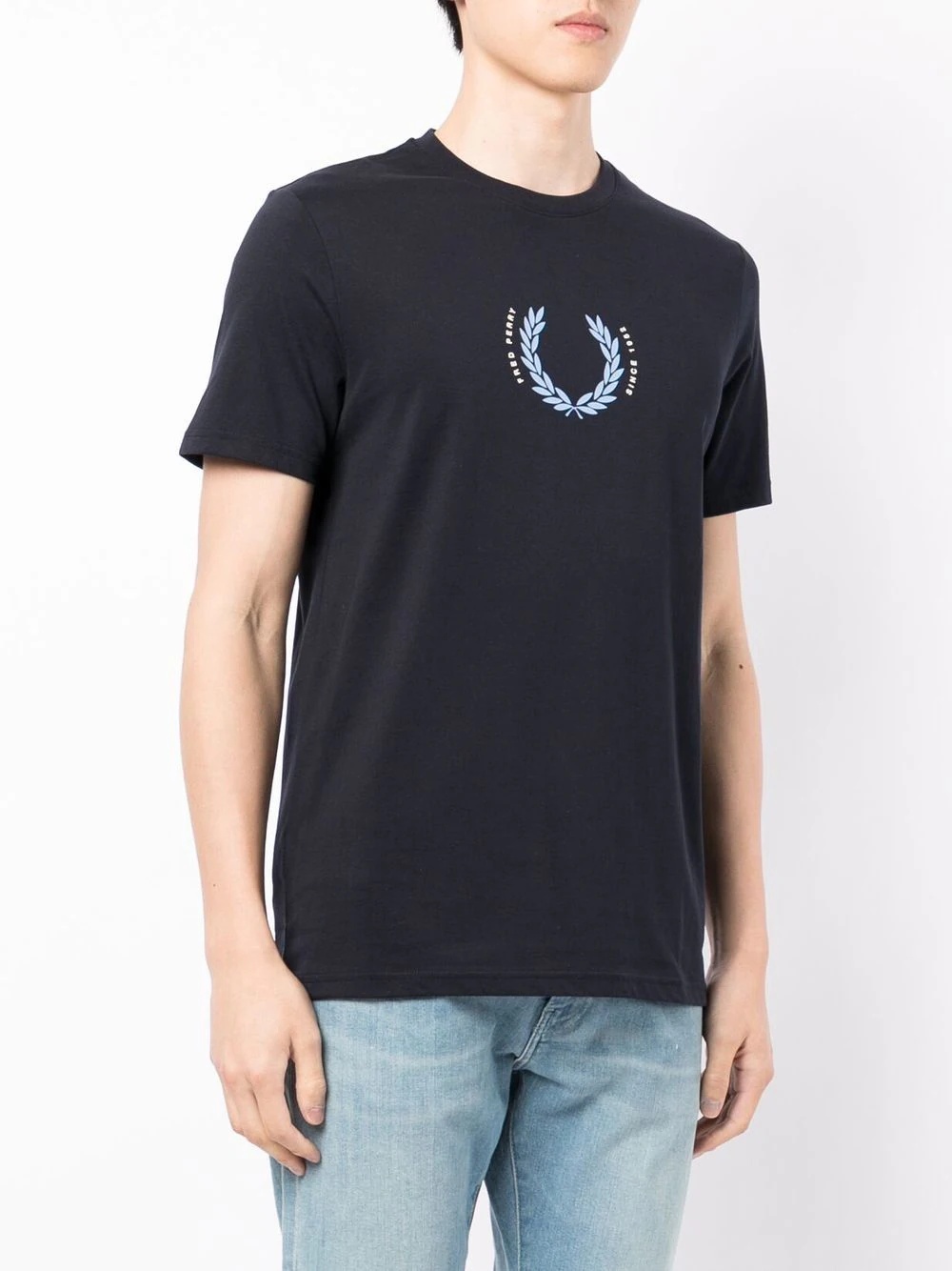 logo-print short-sleeved T-shirt - 3